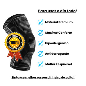 Joelheira 3D articulada - ONFIT™