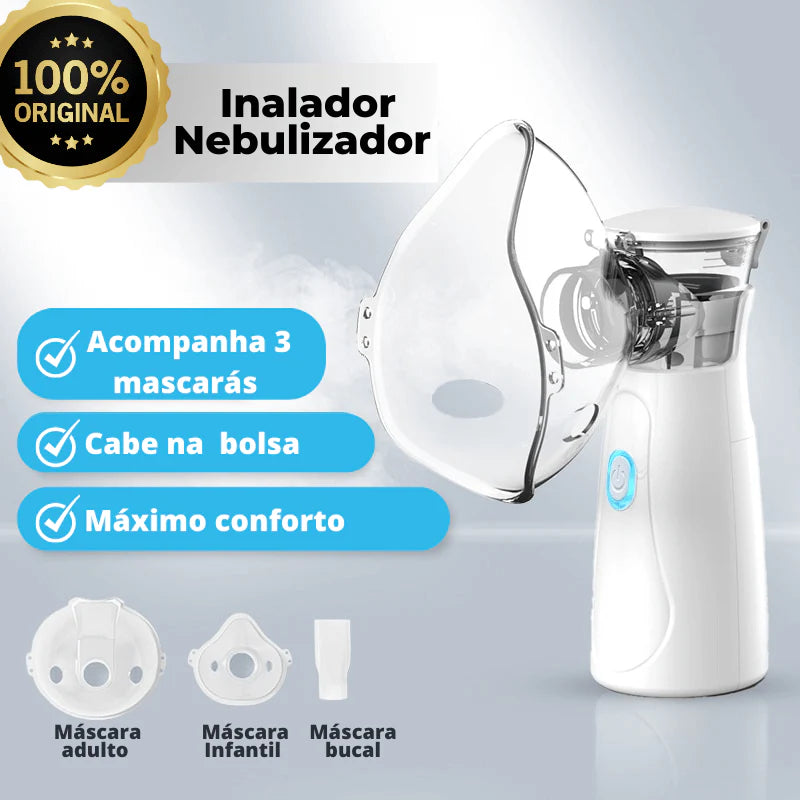 Inalador Portátil e Ultra Silencioso Para Adultos e Crianças - ONFIT™